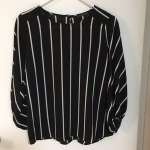 Stitch Fix West Kei Vertical Striped Blouse